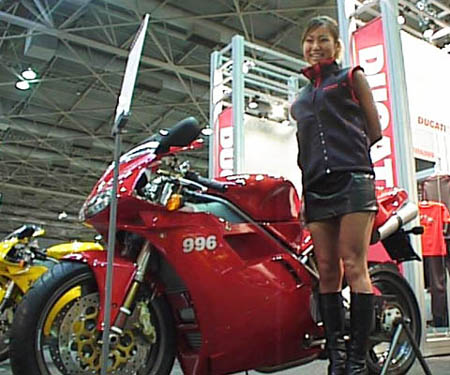 DUCATI 996 with YOUNG Gal