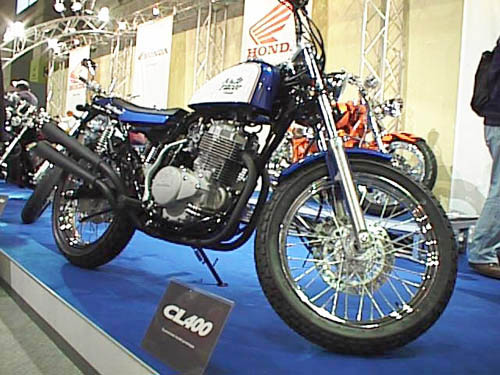 HONDA CL400SIDE-Vew